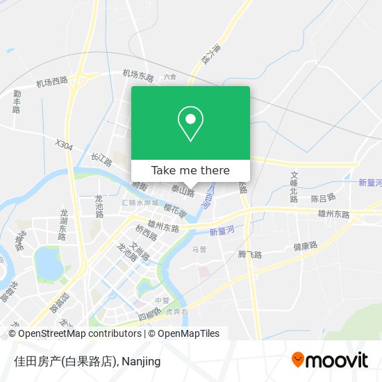 佳田房产(白果路店) map