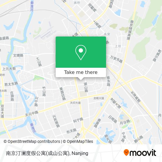 南京汀澜度假公寓(成山公寓) map