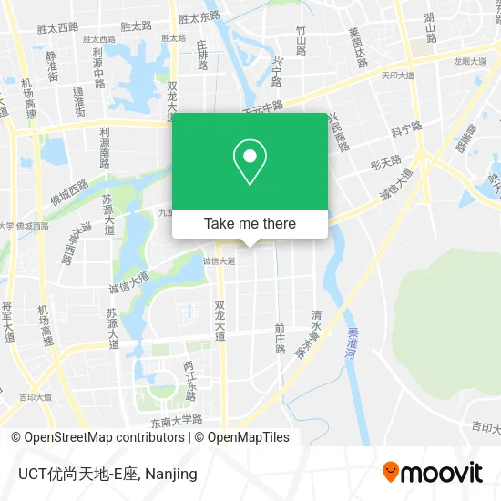 UCT优尚天地-E座 map
