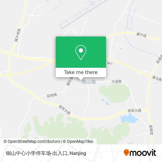 铜山中心小学停车场-出入口 map
