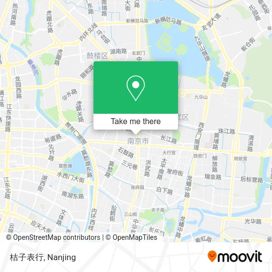 桔子表行 map