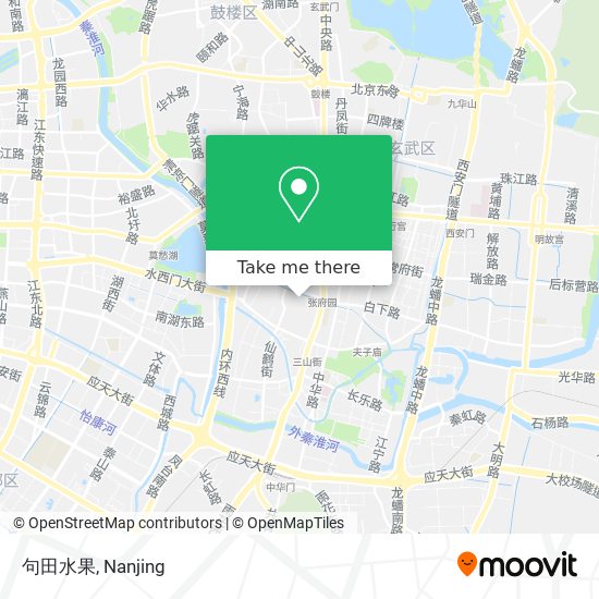 句田水果 map