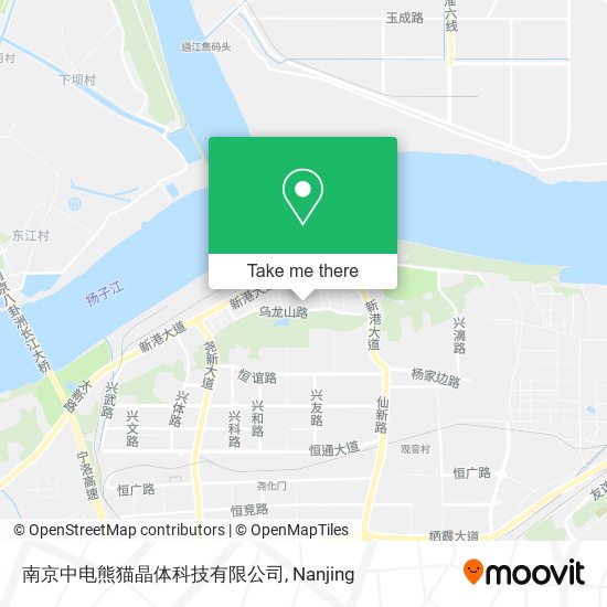 南京中电熊猫晶体科技有限公司 map