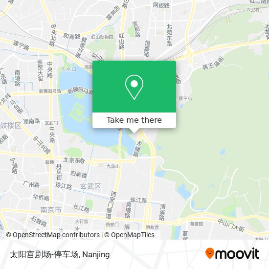 太阳宫剧场-停车场 map