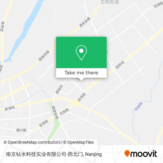 南京钻水科技实业有限公司-西北门 map