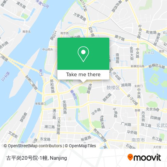 古平岗20号院-1幢 map