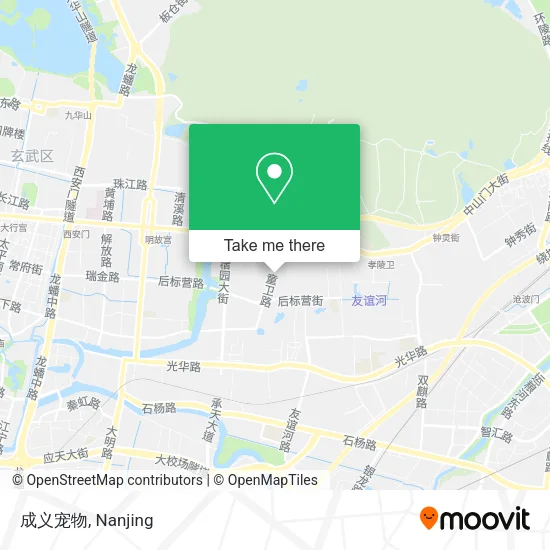 成义宠物 map