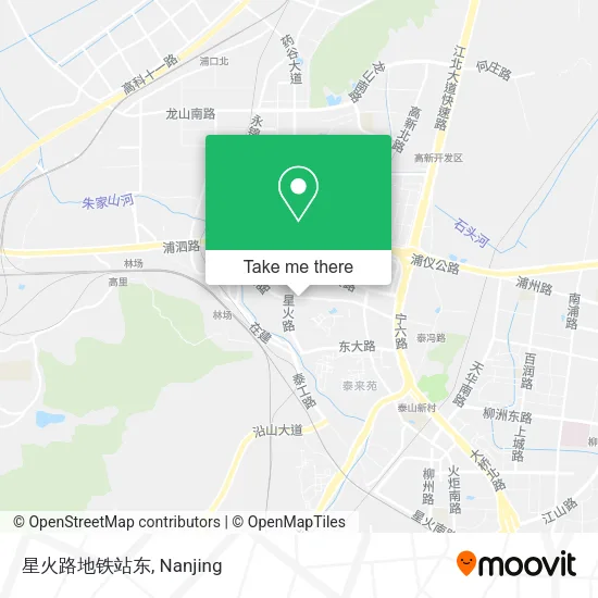 星火路地铁站东 map