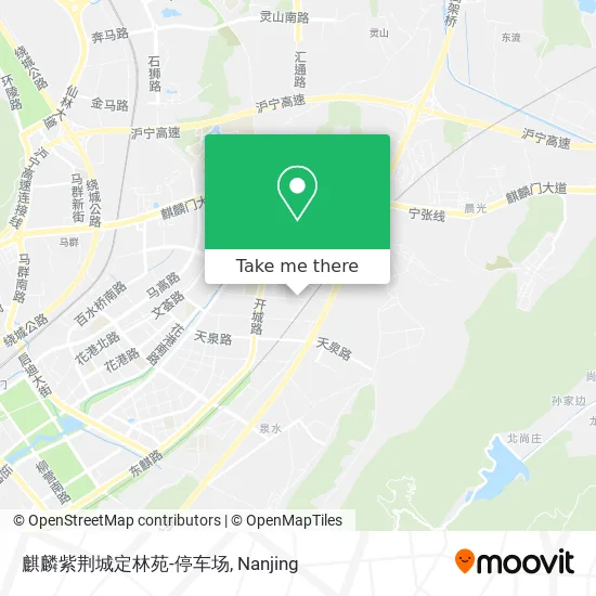 麒麟紫荆城定林苑-停车场 map