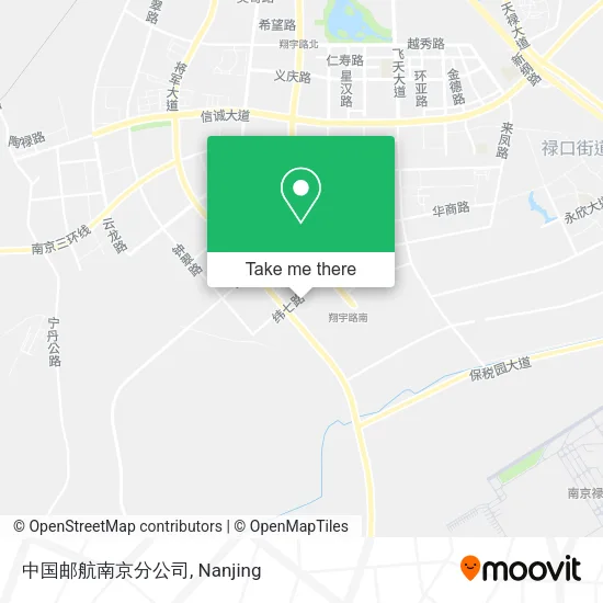 中国邮航南京分公司 map