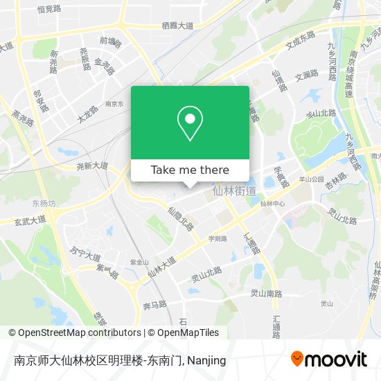 南京师大仙林校区明理楼-东南门 map
