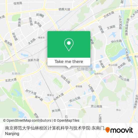 南京师范大学仙林校区计算机科学与技术学院-东南门 map