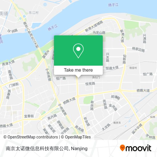 南京太诺微信息科技有限公司 map