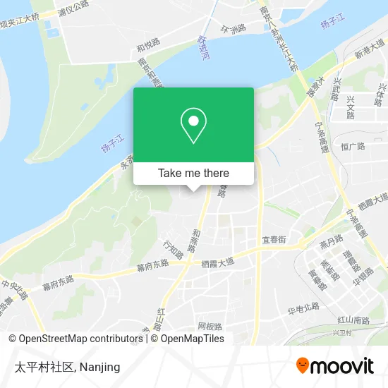 太平村社区 map