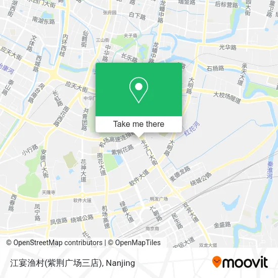 江宴渔村(紫荆广场三店) map