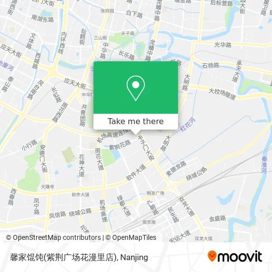 馨家馄饨(紫荆广场花漫里店) map