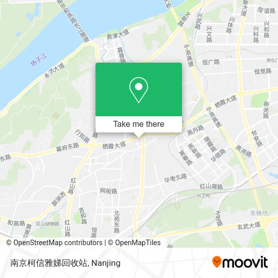 南京柯信雅娣回收站 map