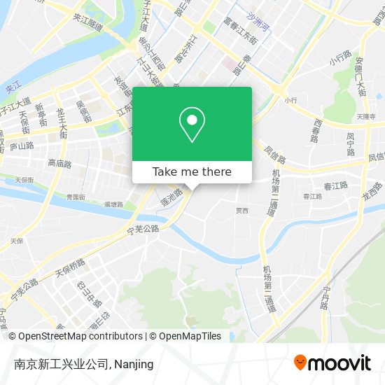 南京新工兴业公司 map