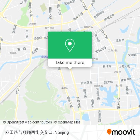 麻田路与顺翔西街交叉口 map