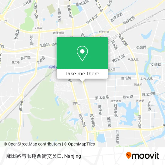 麻田路与顺翔西街交叉口 map