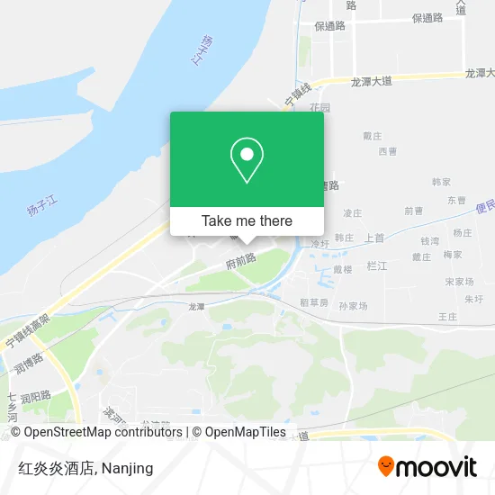 红炎炎酒店 map