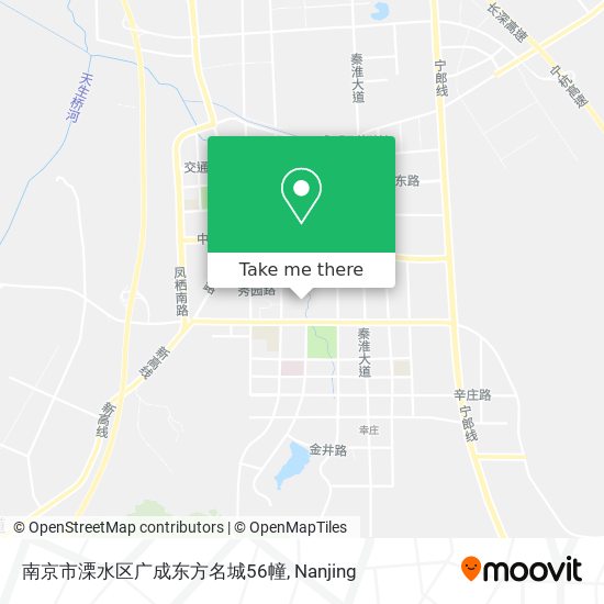 南京市溧水区广成东方名城56幢 map