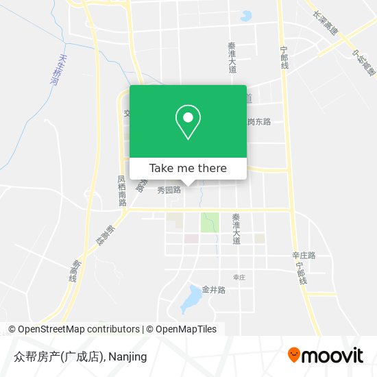 众帮房产(广成店) map