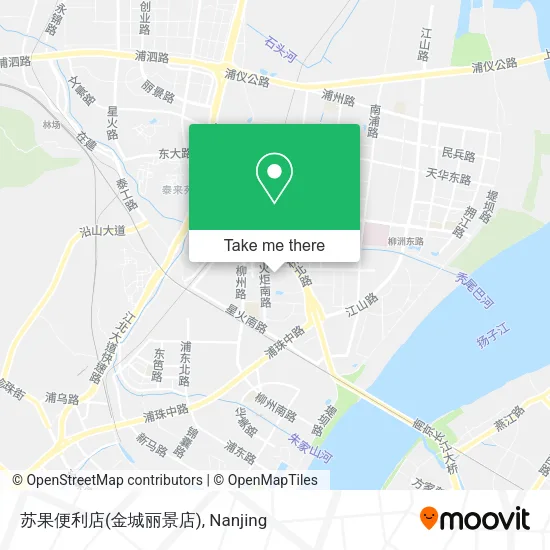苏果便利店(金城丽景店) map