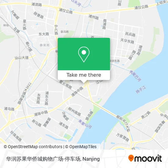 华润苏果华侨城购物广场-停车场 map