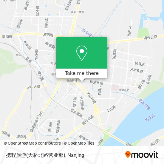 携程旅游(大桥北路营业部) map