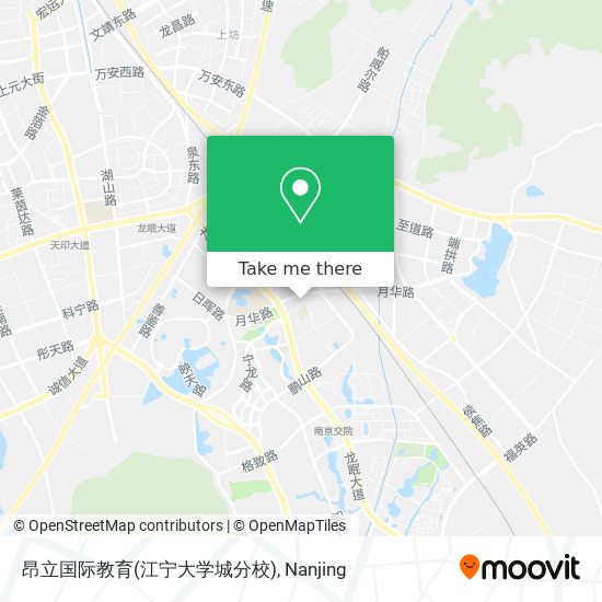 昂立国际教育(江宁大学城分校) map