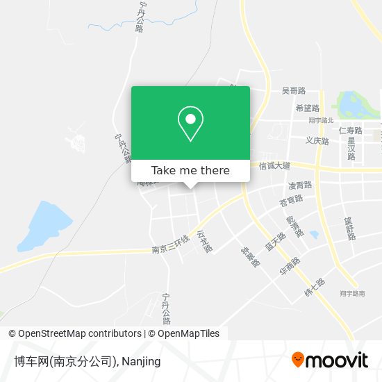 博车网(南京分公司) map