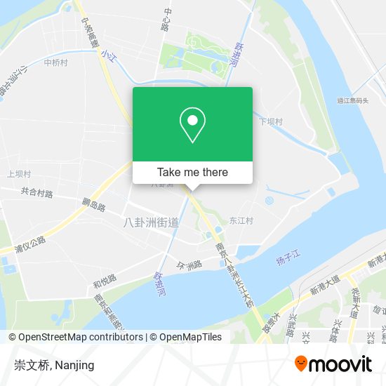 崇文桥 map