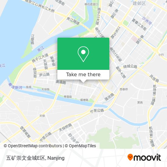 五矿崇文金城E区 map