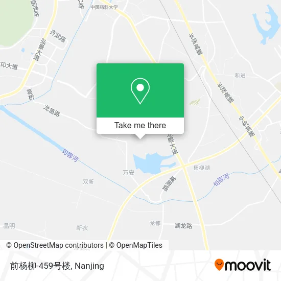 前杨柳-459号楼 map
