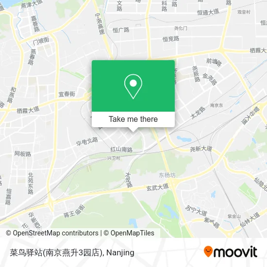 菜鸟驿站(南京燕升3园店) map