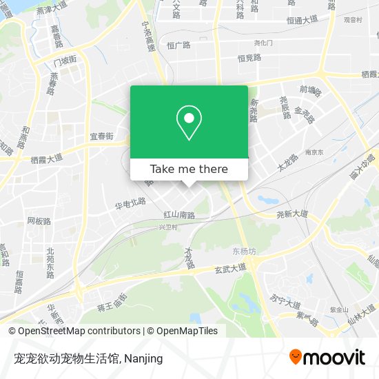 宠宠欲动宠物生活馆 map
