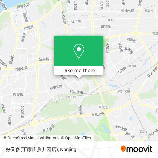 好又多(丁家庄燕升园店) map