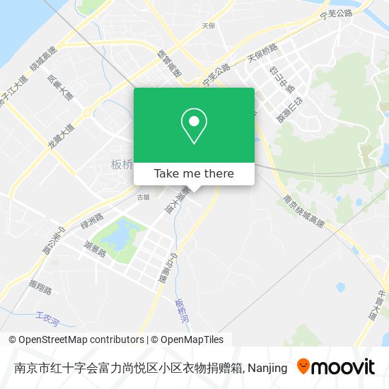 南京市红十字会富力尚悦区小区衣物捐赠箱 map