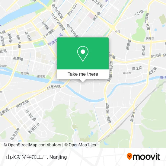 山水发光字加工厂 map