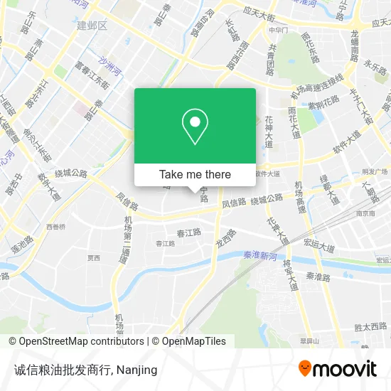 诚信粮油批发商行 map