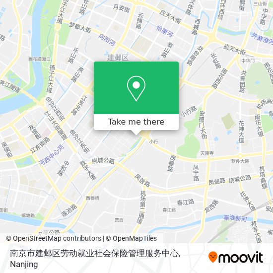 南京市建邺区劳动就业社会保险管理服务中心 map