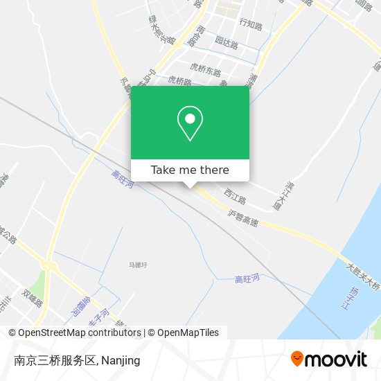 南京三桥服务区 map