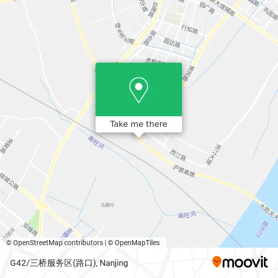 G42/三桥服务区(路口) map