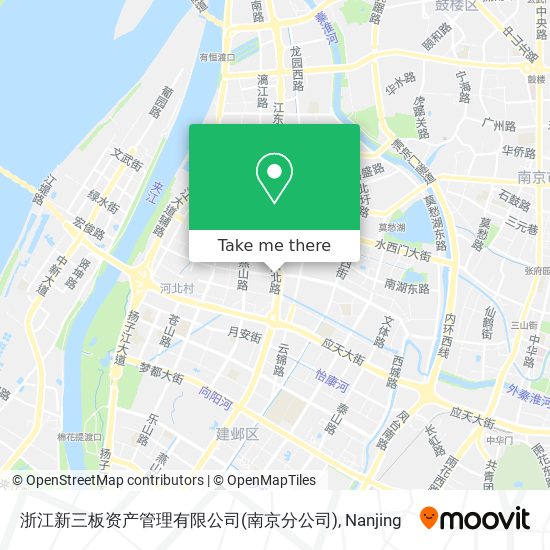 浙江新三板资产管理有限公司(南京分公司) map