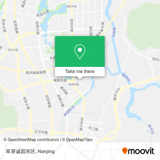 翠屏诚园东区 map
