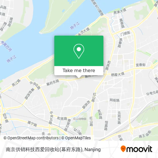 南京供销科技西爱回收站(幕府东路) map