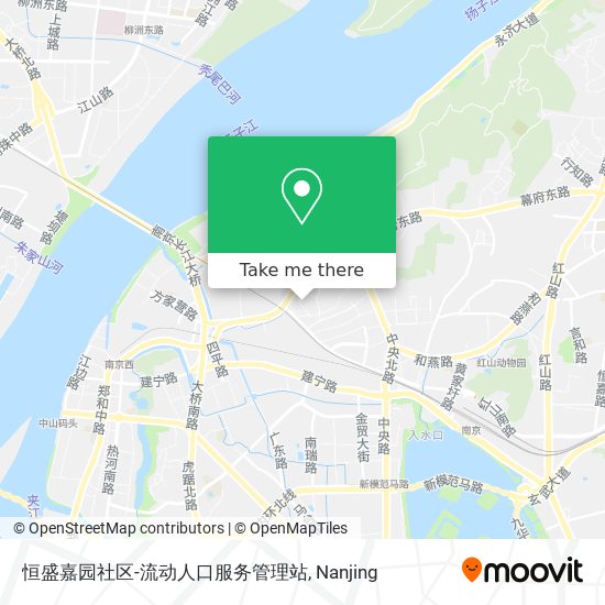 恒盛嘉园社区-流动人口服务管理站 map
