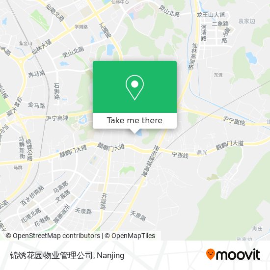 锦绣花园物业管理公司 map