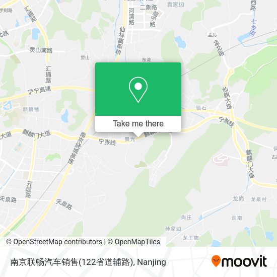 南京联畅汽车销售(122省道辅路) map